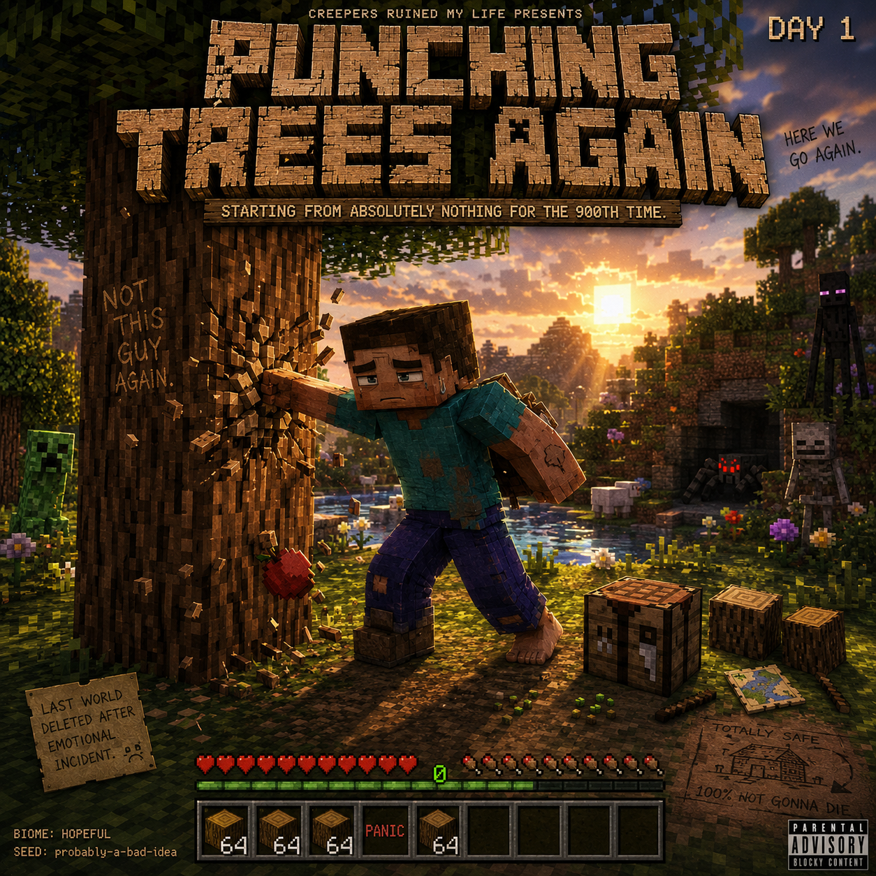 Punching Trees Again artwork