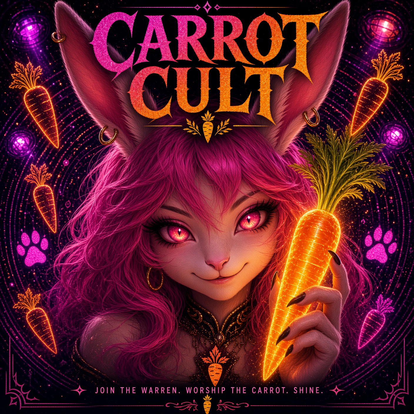 Carrot Cult (Ohm Bunny Padme Hum) artwork